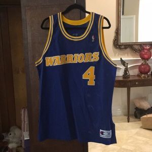 Authentic Golden State Chris Webber Jersey